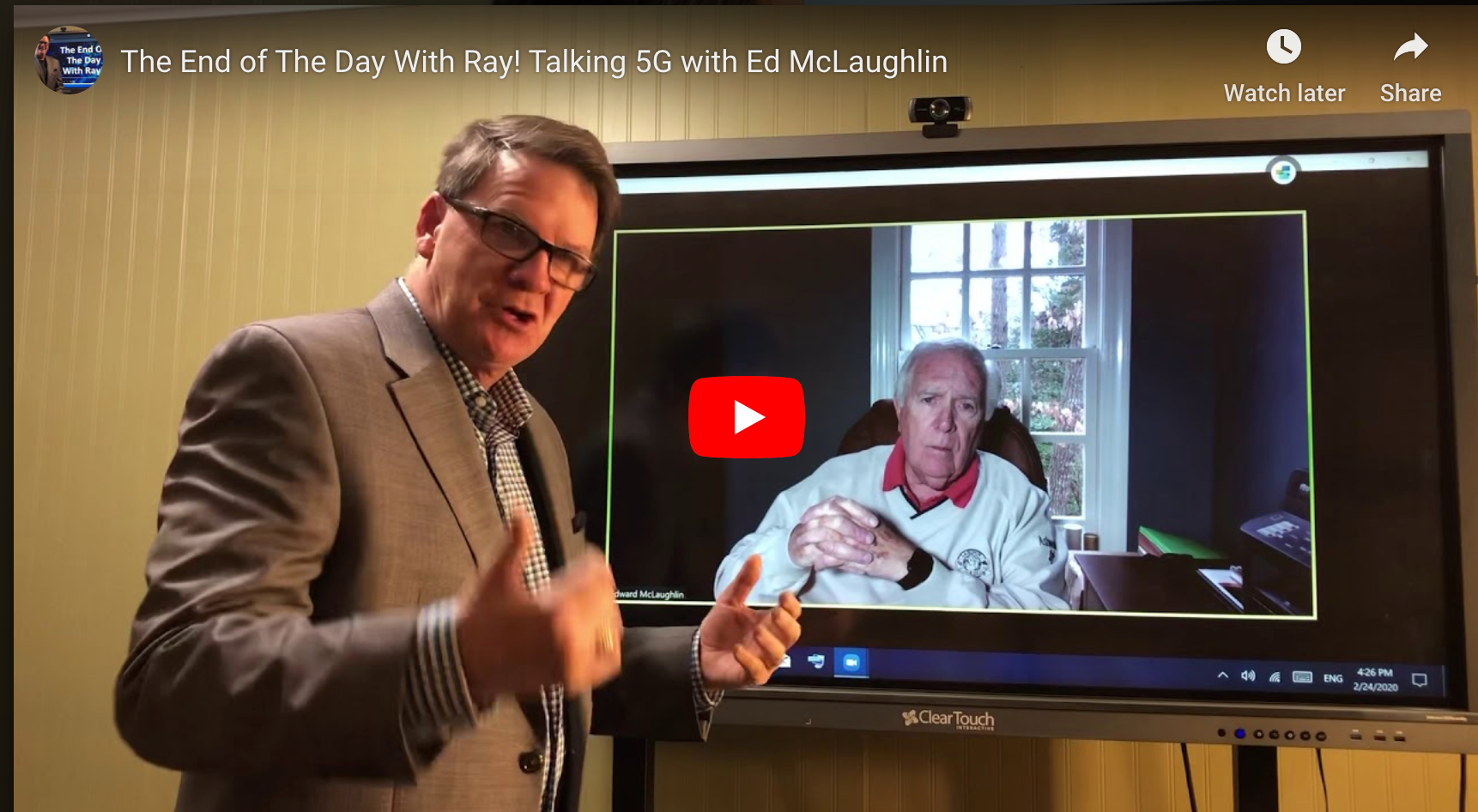 The End of The Day With Ray! Talking 5G with Ed McLaughlin