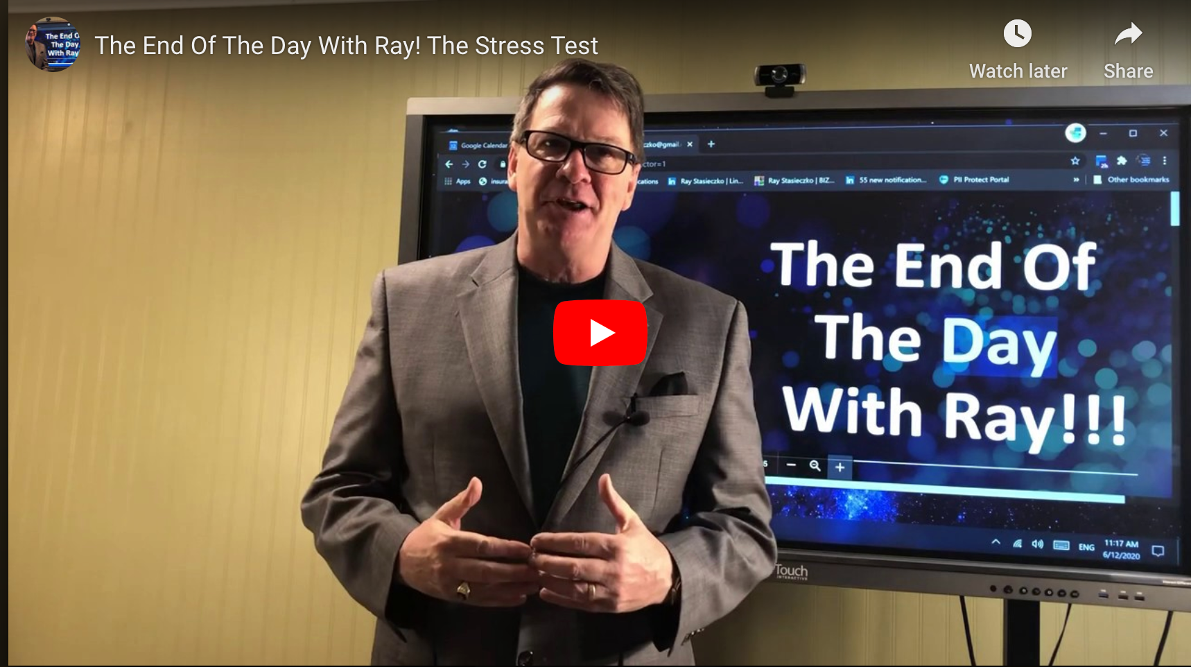 The End Of The Day With Ray! The Stress Test