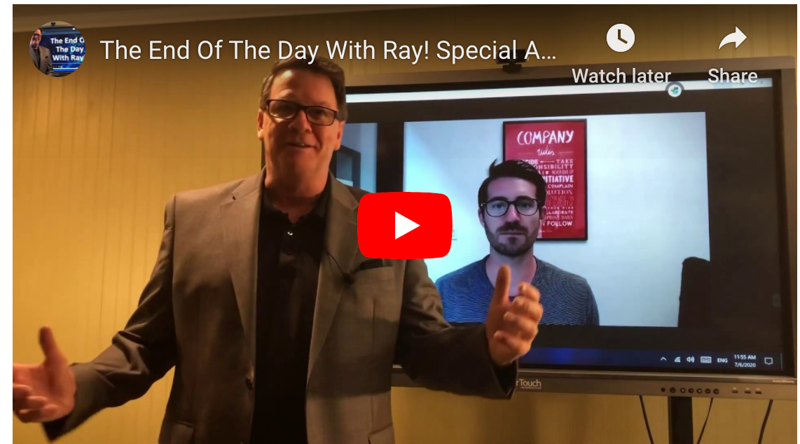 The End Of The Day With Ray! Special Announcement From Collin Mitchell