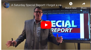 A Saturday Special Report! I forgot a category in my Awards Roast.