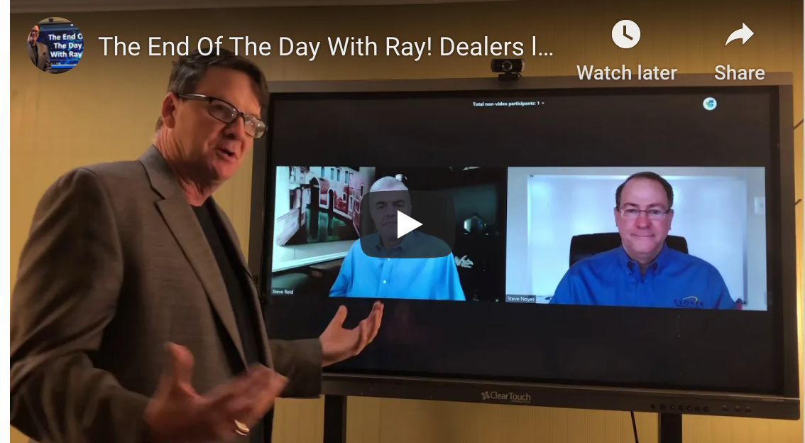The End Of The Day With Ray! Dealers looking for a piece of 750 Million watch this video