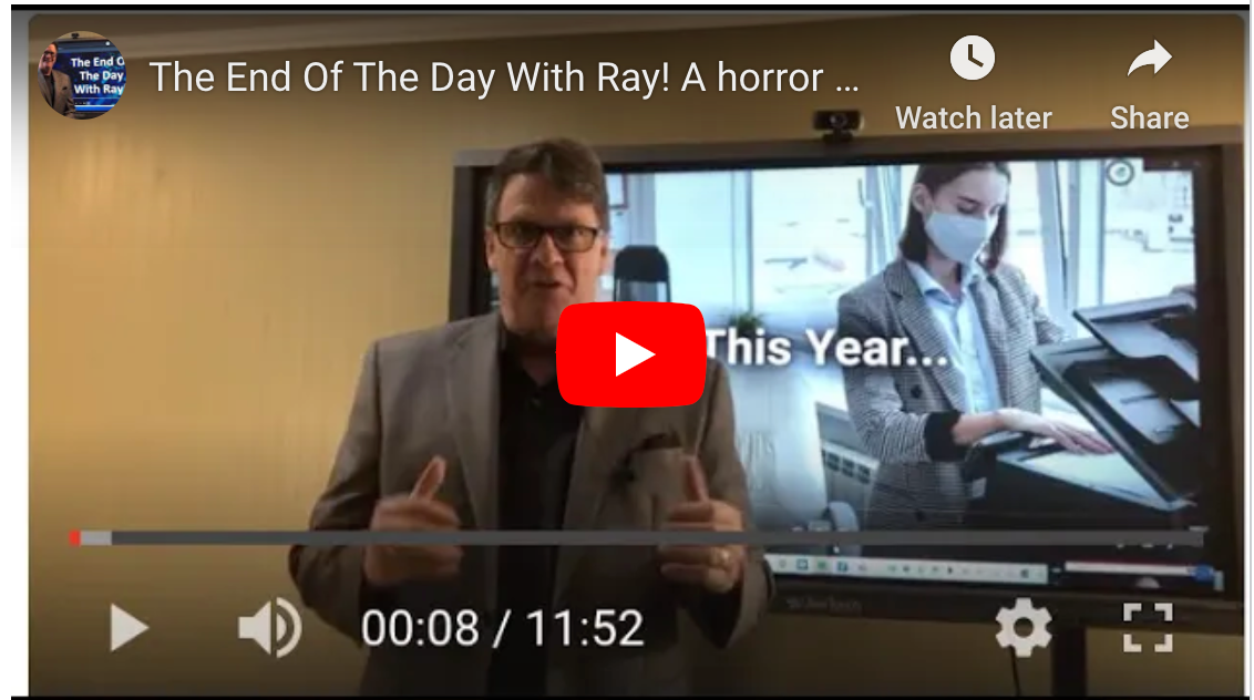 The End Of The Day With Ray! A horror movie to scare some in the industry to DEATH. Happy Halloween!