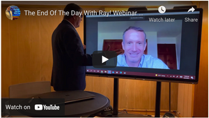 The End Of The Day With Ray! Webinar coming up. Let’s unlock the potential to great opportunities