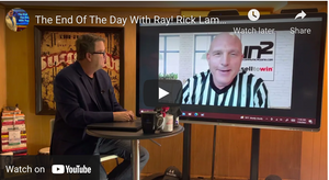 The End Of The Day With Ray! Rick Lambert I discuss his shirt, Video, Linkedin and Recruiting!