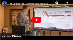 The End Of The Day With Ray! Konica FORZA Lawsuit! 700k Default Judgement leads to settlement