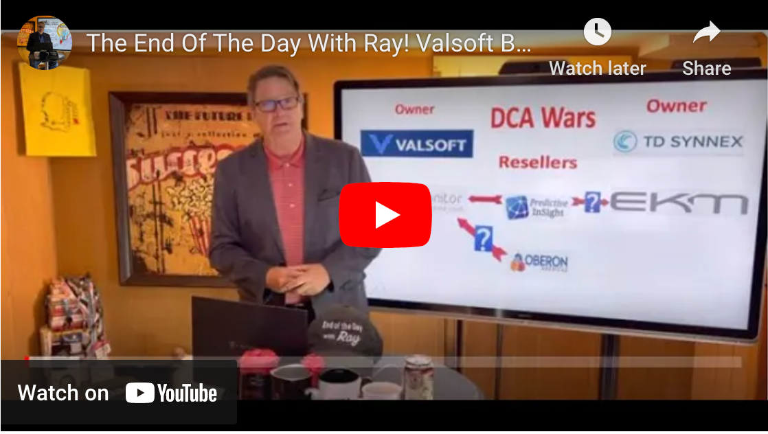 The End Of The Day With Ray! Valsoft Buys NEXERA, The DCA Wars Ramp Up I Question Things!