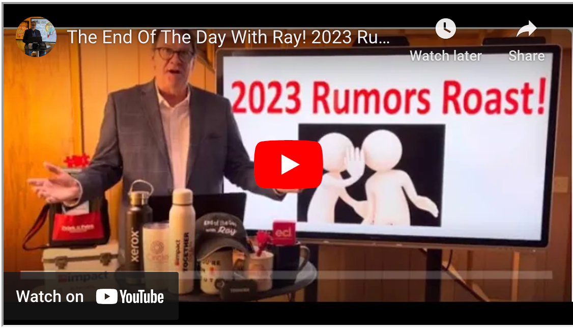 The End Of The Day With Ray! 2023 Rumors Roast! Some Crazy Rumors! Are They True?