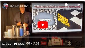 The End Of The Day With Ray! A Weekend Special Playing Word Games! Crosswords and Acronyms