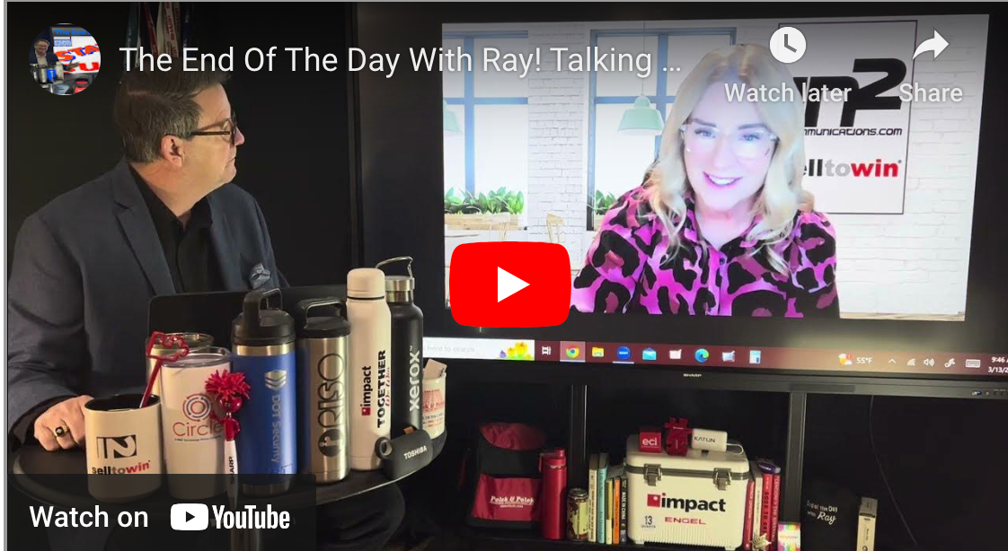 The End Of The Day With Ray! Talking With Melissa Theriault - Webinars as a Service Huge Growth!