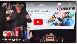 The End Of The Day With Ray! Kyocera FY Ending 3/24 Can Kyocera Disrupt Manufacturing? Yes!