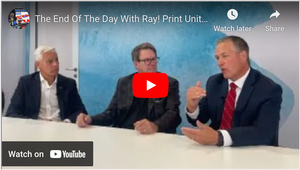 The End Of The Day With Ray! Print United24 - Talking With Kyocera Oscar Sanchez & Dustin Graupman