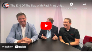 The End Of The Day With Ray! Print United Talking With Xerox, Matt Raab, Terry Antinora