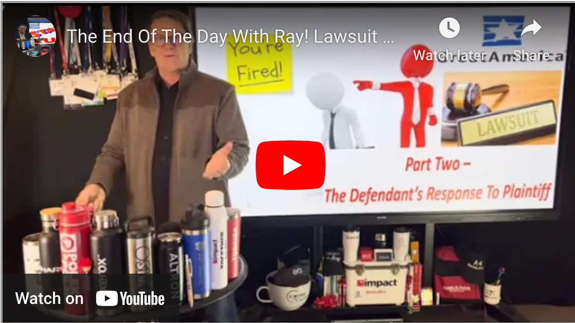 The End Of The Day With Ray! Lawsuit Part 2 GreatAmerica Answers Plaintiff David PohlmanThe End Of The Day With Ray! Lawsuit Part 2 GreatAmerica Answers Plaintiff David Pohlman