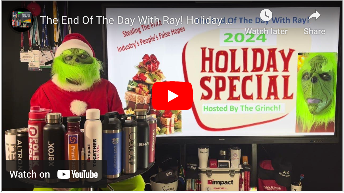 The End Of The Day With Ray! Holiday Special, The End Of The Year With The Grinch!