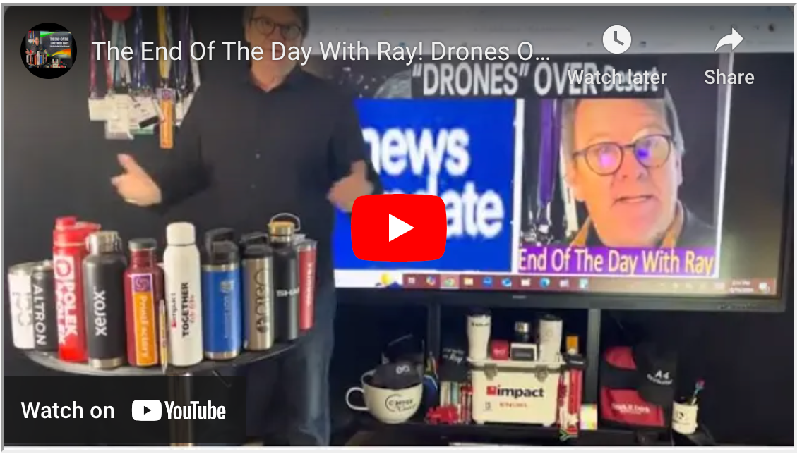 The End Of The Day With Ray! Drones Over Desert - Scottsdale Resort, NSA Agents & Ray!