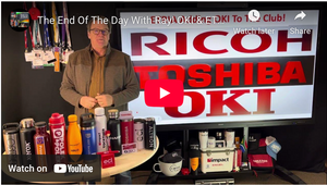 The End Of The Day With Ray! OKI & ETRIA! Is It OKI's 1st Step In Selling Off Its Print Business?