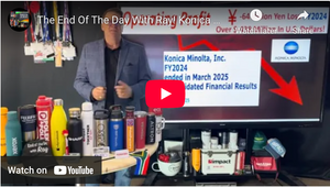 The End Of The Day With Ray! Konica Minolta Another Year Of BIG Losses! What's The Issue?