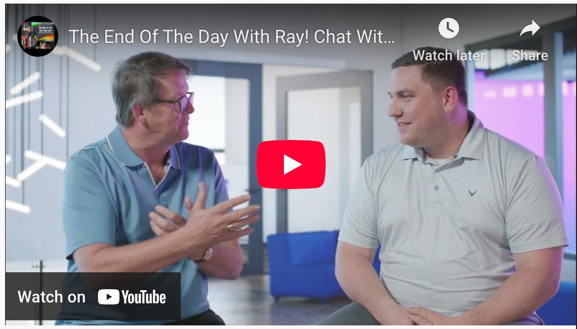The End Of The Day With Ray! Chat With Jeff Miller CFO Impact Networking. Calculating By Realities