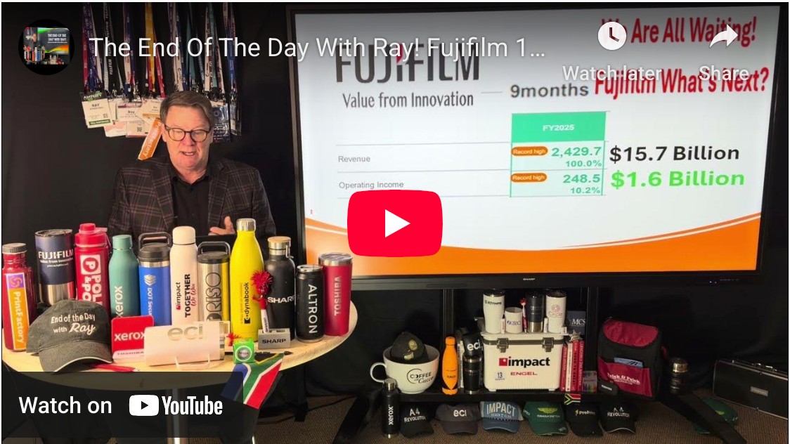 The End Of The Day With Ray! Fujifilm 1st 9 Months FY25 I Ask What Are You Waiting For?