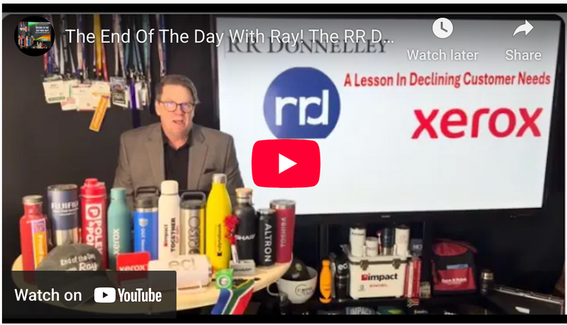 The End Of The Day With Ray! The RR Donnelley Lesson For Industry & The Xerox Reinvention