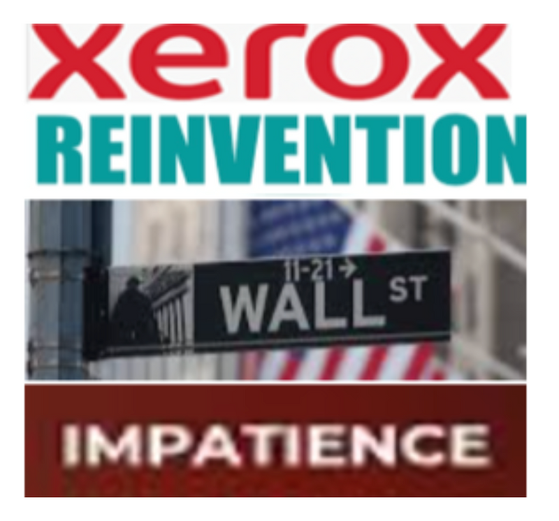 Xerox & The Stock Market! Let’s Be Realistic