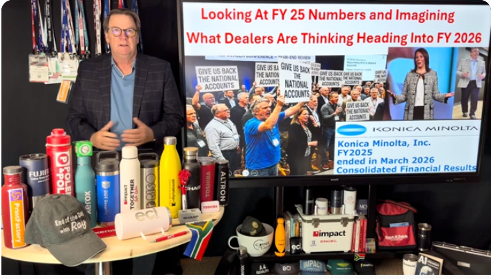 The End Of The Day With Ray! Konica Minolta FY25 - Finally Get Profit But Make Dealer's Mad As Hell