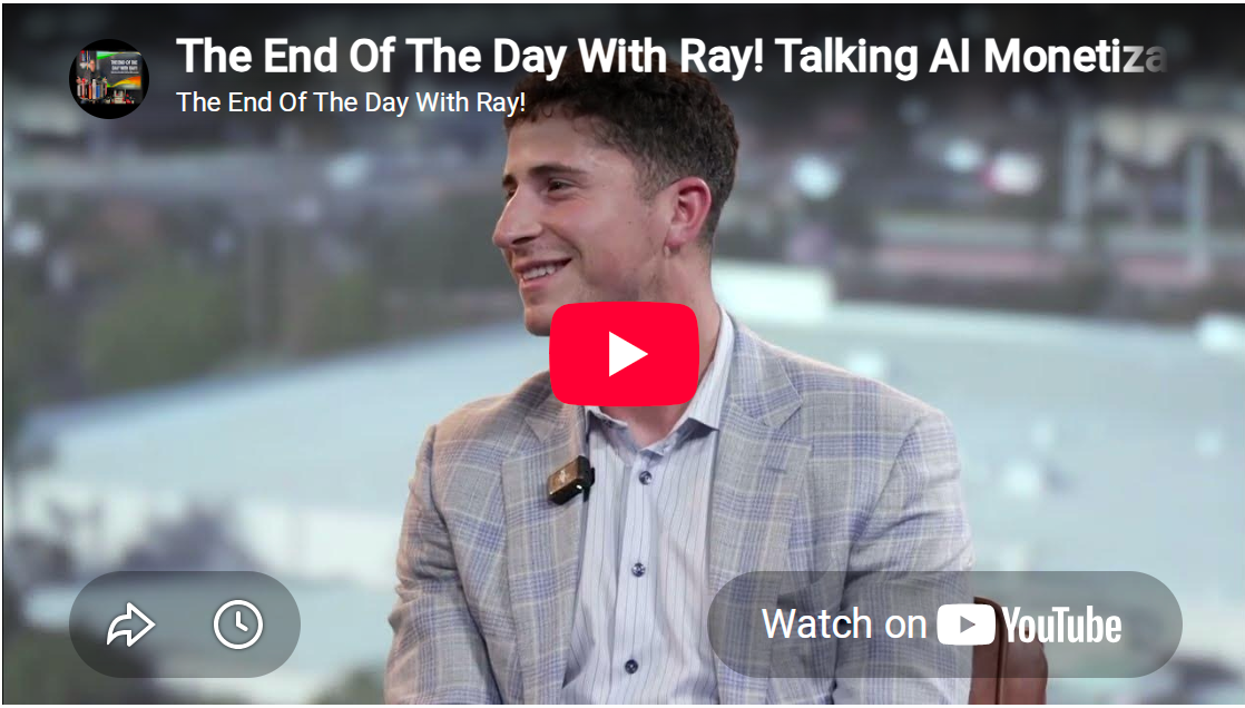 The End Of The Day With Ray! Talking AI Monetization With Anthony Cucco COO Impact Networking.